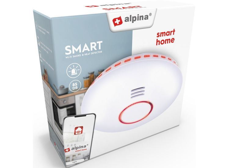 Alpina Slimme Rookmelder - Tuya Smart