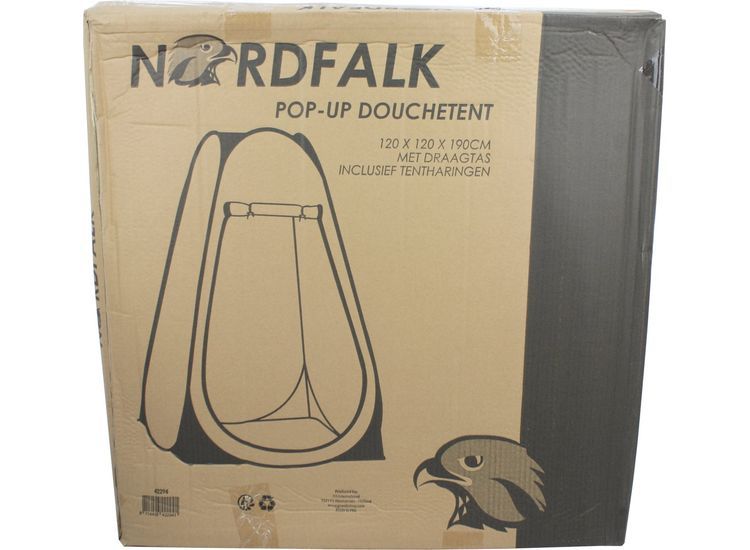 NordFalk Douchetent pop-up 190 cm - Omkleedtent