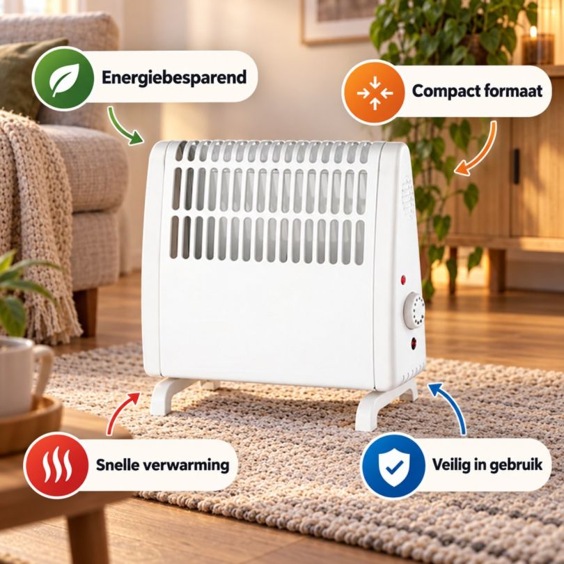 Hotserie Elektrische Kachel 450W - Wit