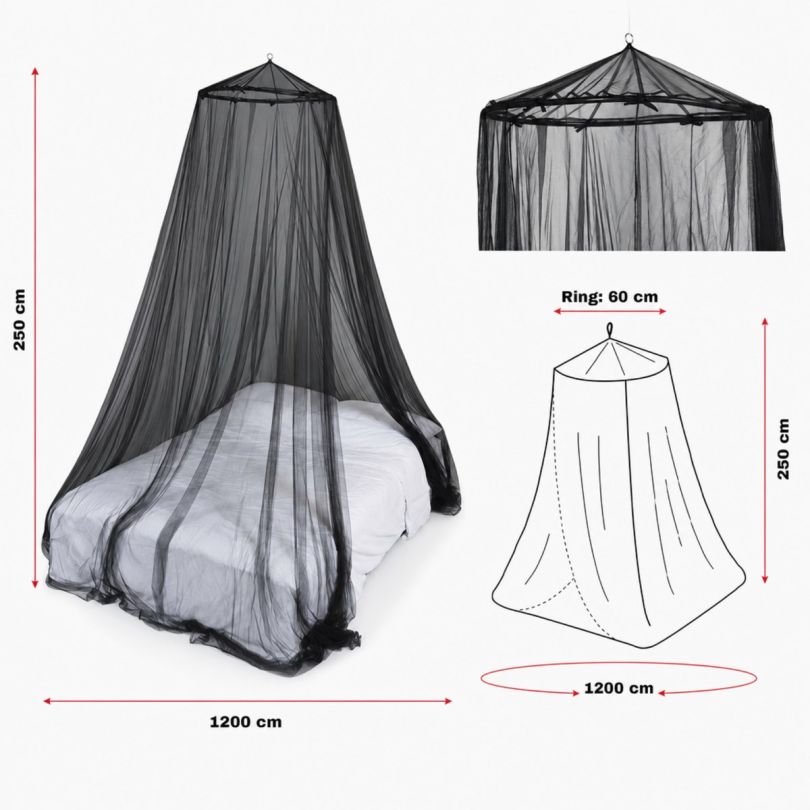 Deluxa Garden Klamboe Xl 2 Persoons - Zwart