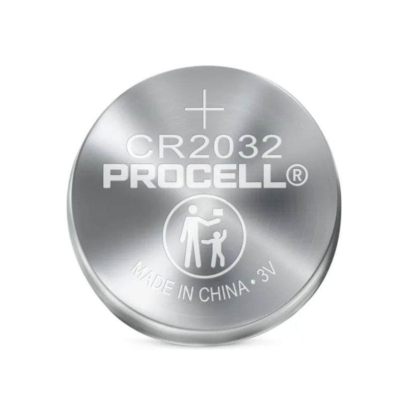 Procell Knoopcelbatterijen Cr2032 3v 5 Stuks - Zilver