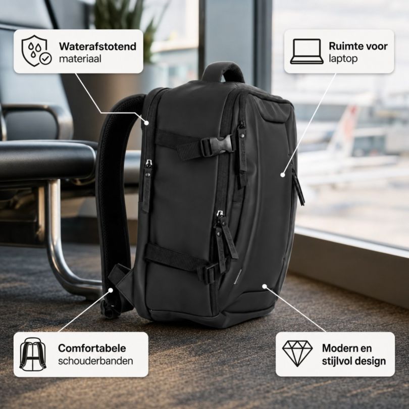 Norländer Underseater Rugtas Eco Lining - Zwart
