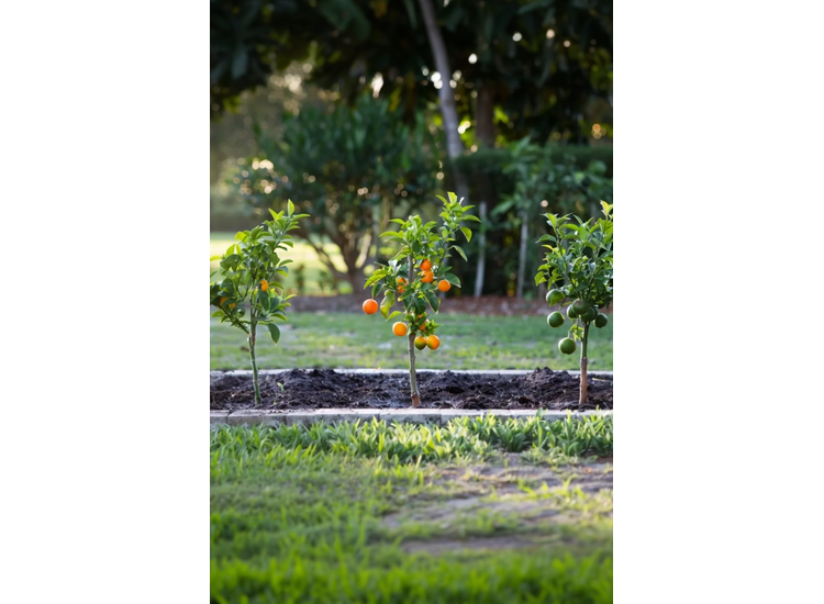 Mix van 3 Citrus planten - citroen, sinaasappel, limoen