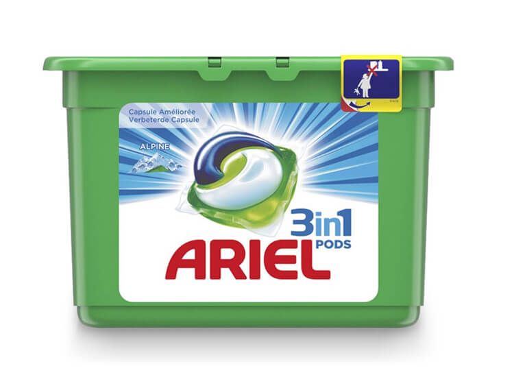 Ariel Pods 3 in1 - Alpine 114 stuks
