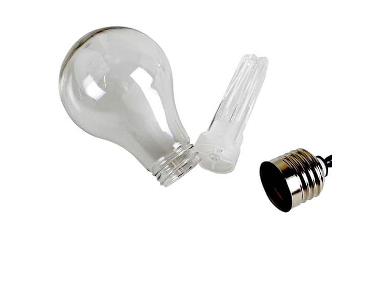 Retro Lichtsnoer - 10 LED lampen - Warm wit