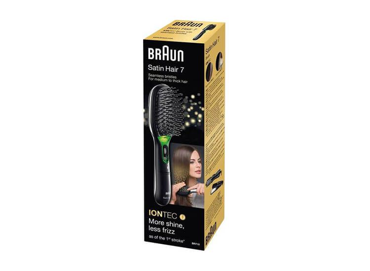 BrAun Satin Hair 7 Seamless Bristles BR710