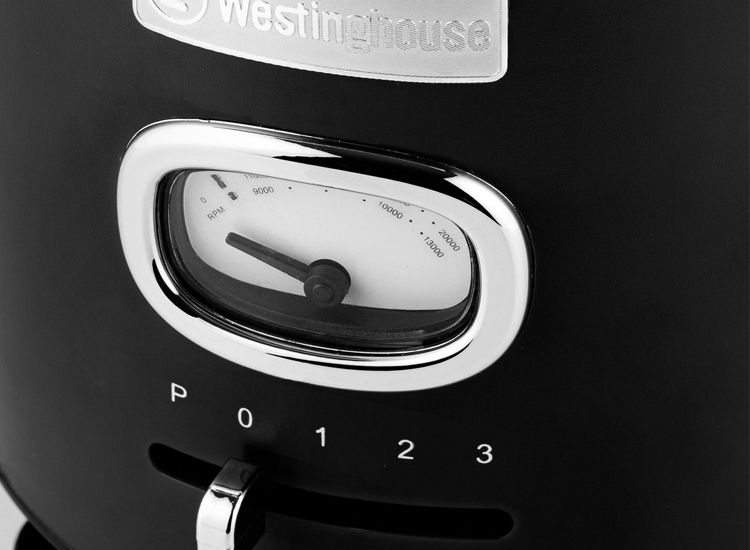 Westinghouse Retro Blender - Smoothie Maker - Zwart