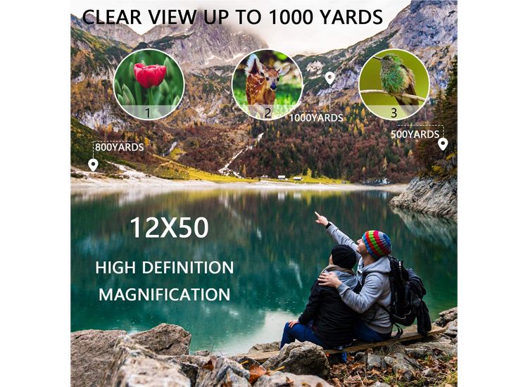 Fedec Monoculaire Verrekijker - 15x50 HD - Inclusief Smartphone Houder