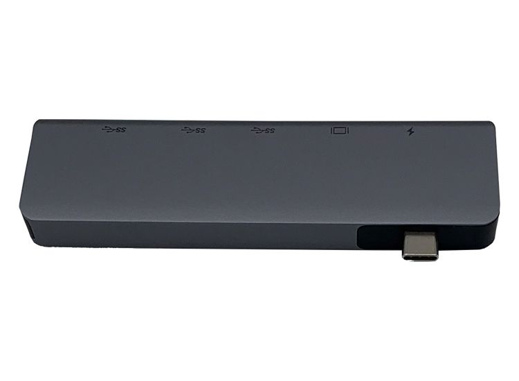5-in-1 Hub voor Mac - HDMI aansluiting - Zilver