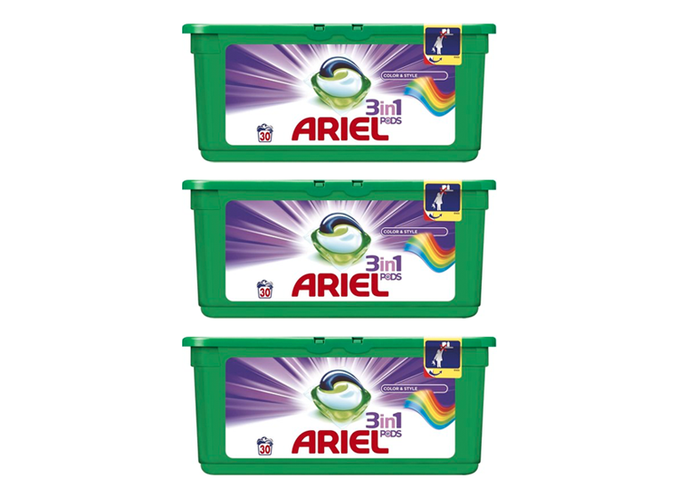 Ariel Pods 3-in-1 Color Kwartaalbox - 90 Pods