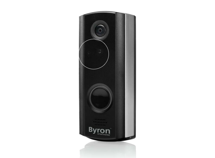 Byron Draadloze Video Deurbel - 720p HD - Wi-Fi