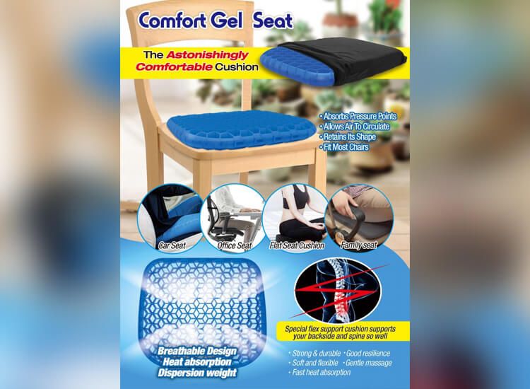 Miracle Living Comfort Gel Seat