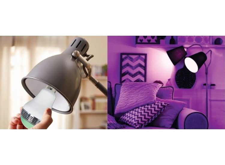 Soundlogic smart LED RGV lamp met bluetooth luidspreker