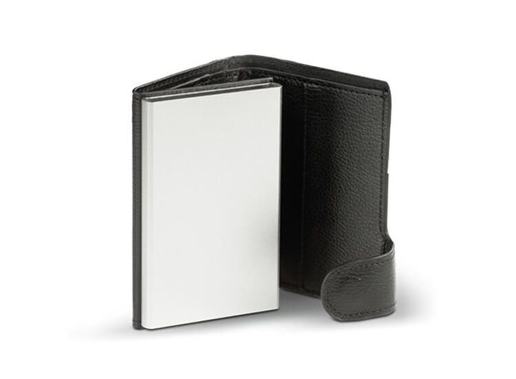 Card Guard Uitschuifbare Portemonnee - Zwart