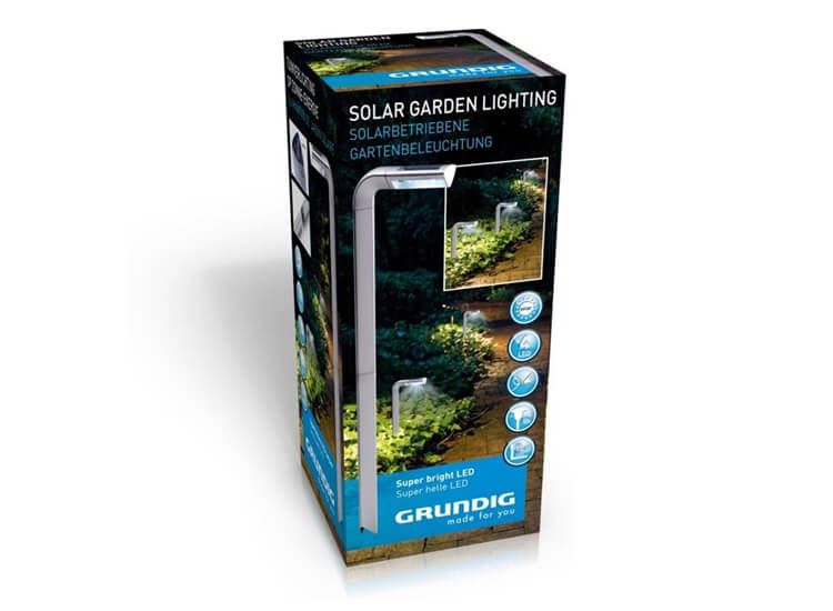 Grundig solar led tuinverlichting 4 stuks