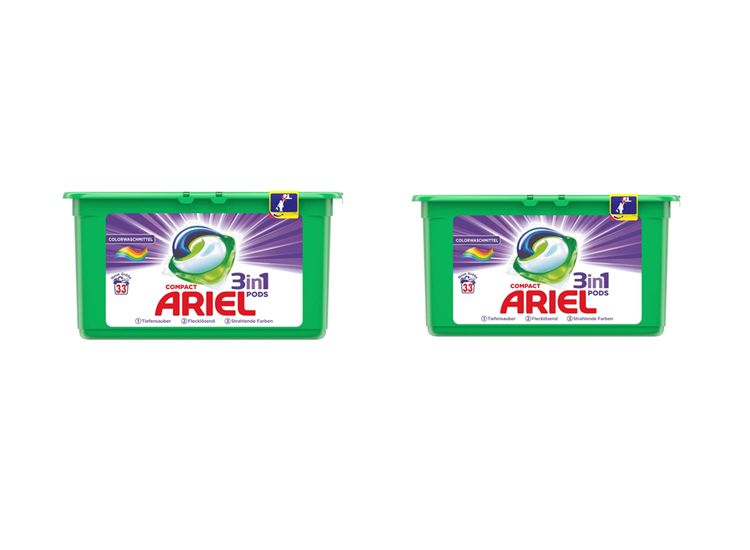 Ariel 3in1 pods colour - 66 wasbeurten