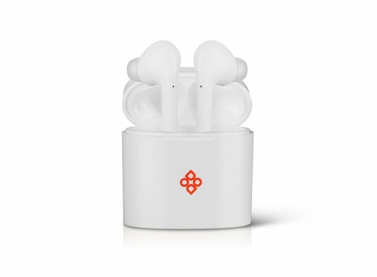 Dutch Originals In-ear headphones met TWS-functie - Wit