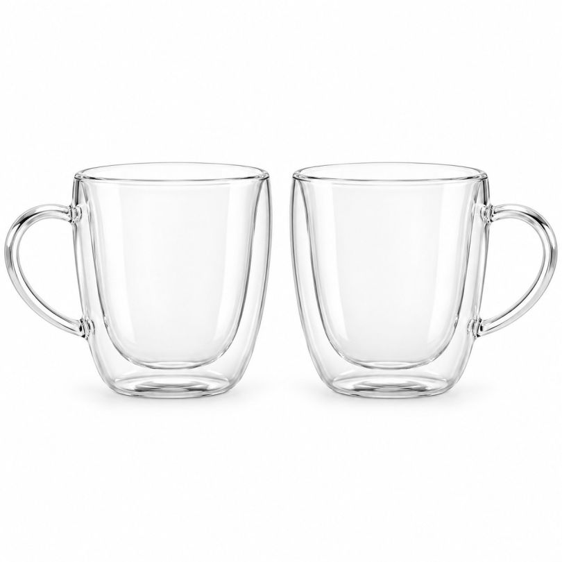 Dubbelwandige Cappuccinoglazen 270 ml - 2 Stuks