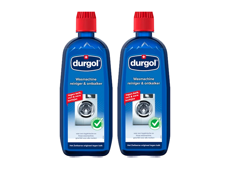 Durgol wasmachine reiniger en ontkalker - 2 stuks 