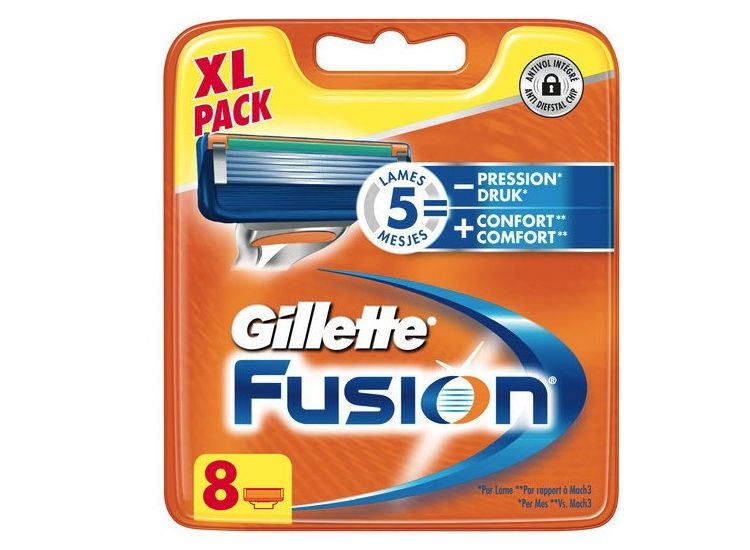 Gillette Fushion Scheermesjes - 8 pack