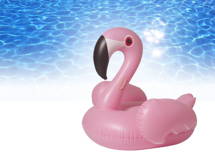 Opblaasbare flamingo Medium