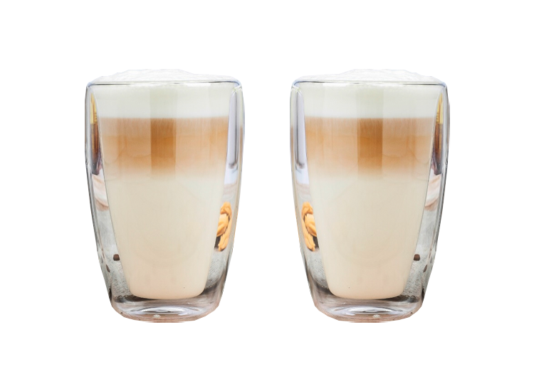 Premium Latte Macchiato glazen - 2 Stuks