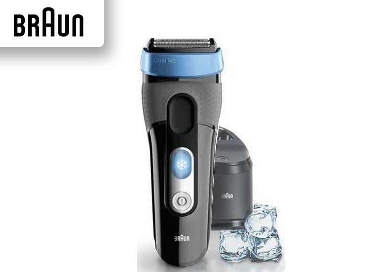 BrAun Series 3 CoolTec Active skin cooling Wet & Dry with Clean&Charge System CT2cc