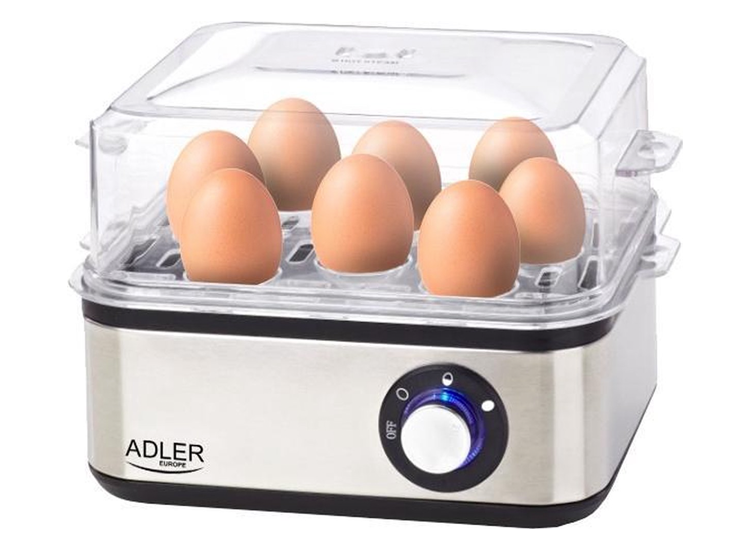 Verstikken klok verhaal Adler AD4486 Eierkoker voor 8 eieren | Dealdonkey