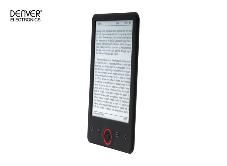 Denver EBO-620 Ebook reader with 6” E-INK panel