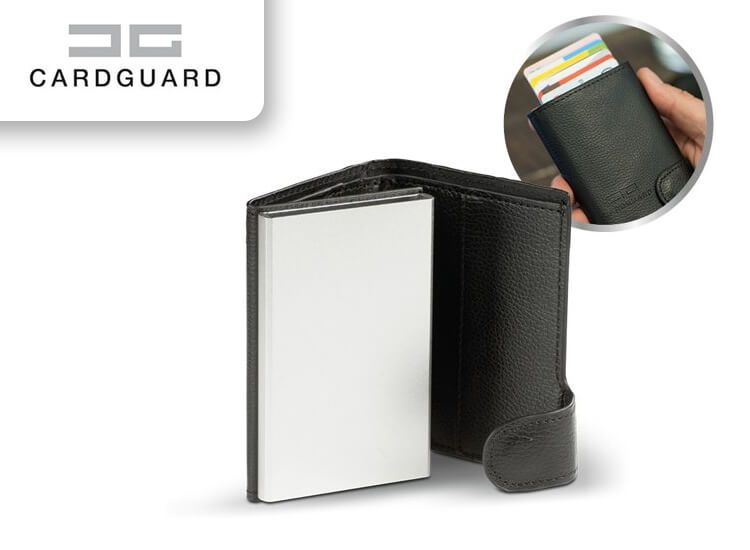 Card Guard Protector Wallet - Zwart