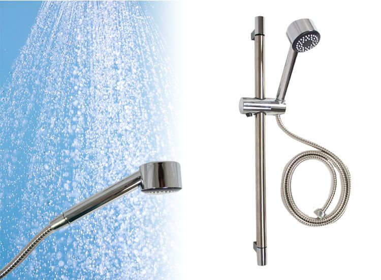 Bath & Shower zwaar verchroomde doucheset - Met design handdouche