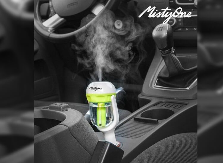 MistyOne luchtbevochtiger voor de auto - Schone en frisse lucht
