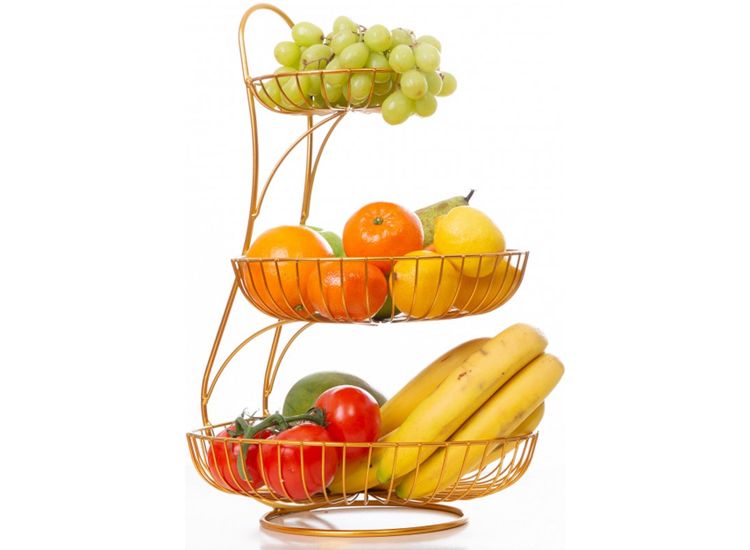 YNONA Fruitschaal - Keuze uit 3 fruitmanden