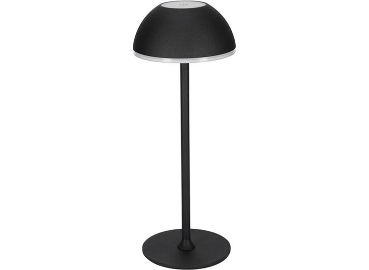 JENS Living LED Tafellamp Zwart - Oplaadbaar - Ø 11 x 28,5 cm