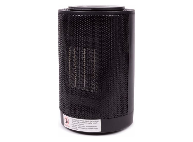 Benson Keramische Heater/ventilator - 600/1200W - Zwart