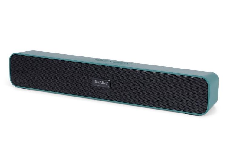 BRAINZ Powerbar Speaker Soundbar - Bluetooth Soundbar - 1200 mAh - Groen