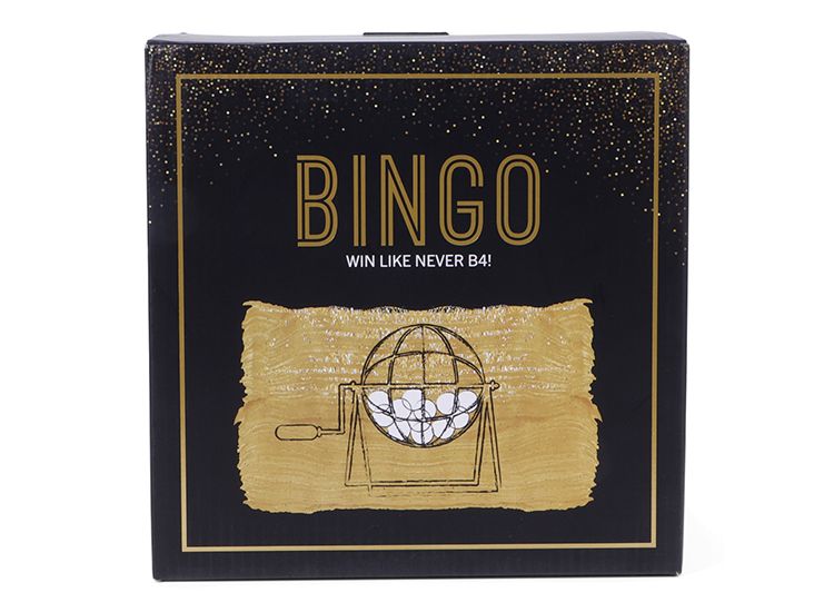 SENZA Bingo Spel - Inclusief accessoires - Zwart