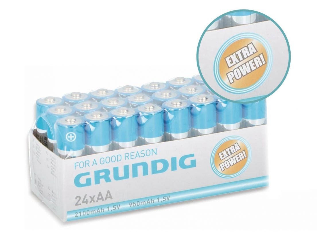 24 Grundig Batterijen - AAA