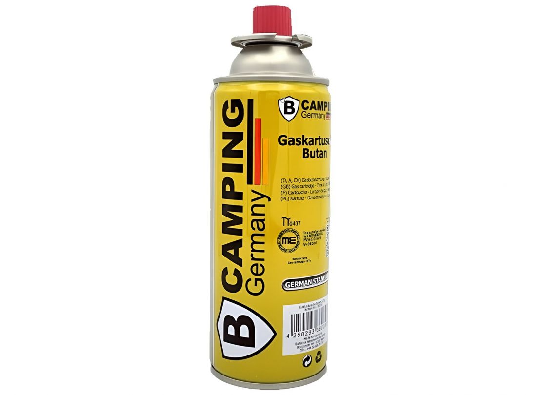 4x Butaangaspatroon navulling - 227 gram - voor camping kookpit/kookstel