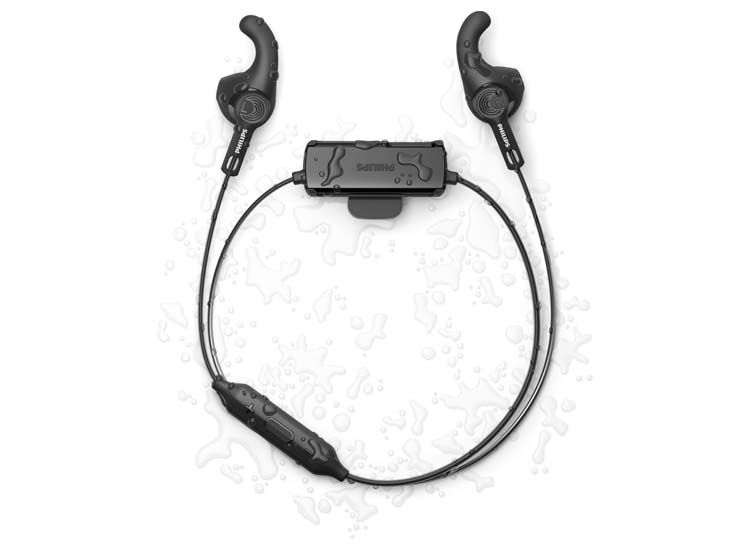 Philips Wireless (Sport)Earbuds - black