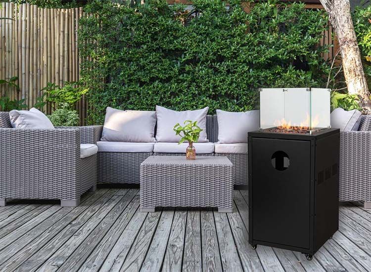 BlooBoost Terrasverwarmer - Decoratief - Gas - 8000W