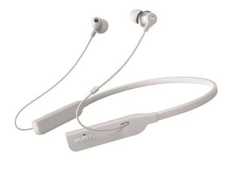 TCL earphone incl. ANC, with pouch - white