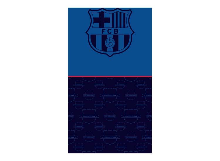 F.C. Barcelona Strandlaken - badlaken -  Blauw - 70 x 140 cm