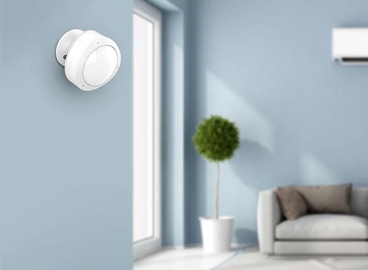 Qnect Slimme Wifi Bewegingsmelder - Alarm en Schokdetectie