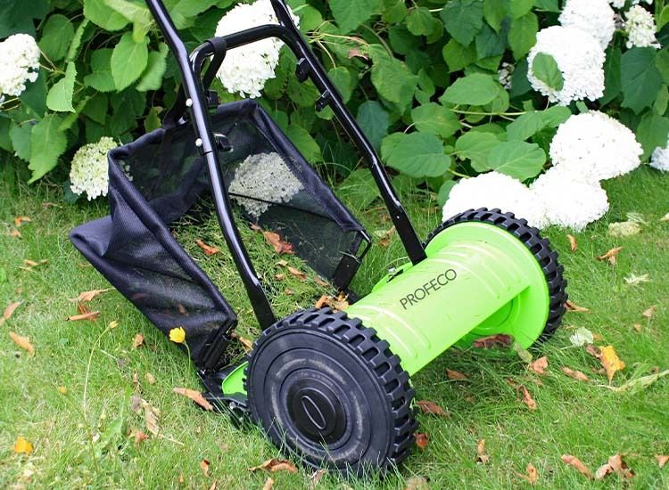 Profeco Handmaaier 40 cm – Kooimesmaaier – Handgrasmaaier met 18L