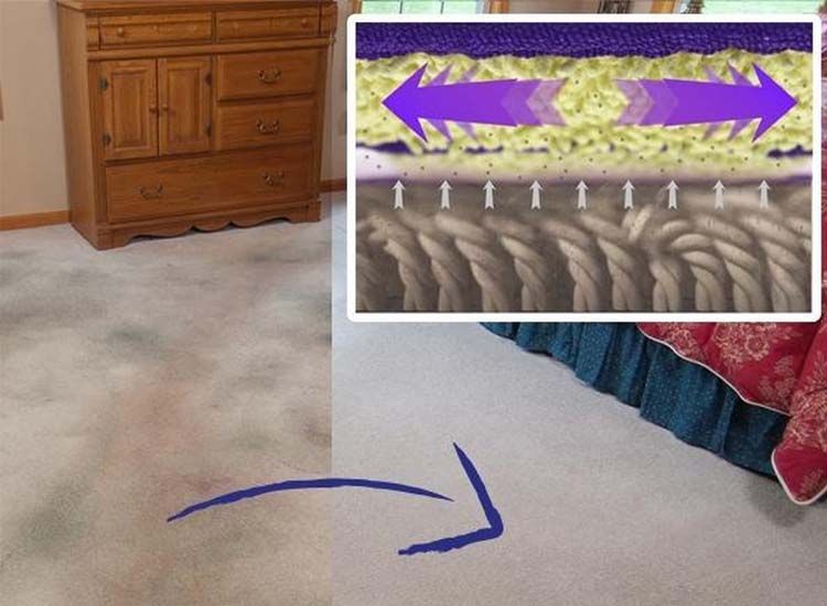 VibraTwin tapijt & vloerkleed vlek reinigingsdoek