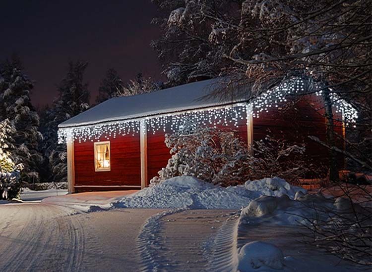 Luksus IJspegel kerstverlichting - 480 LED voor binnen en buiten - 10 + 10 meter