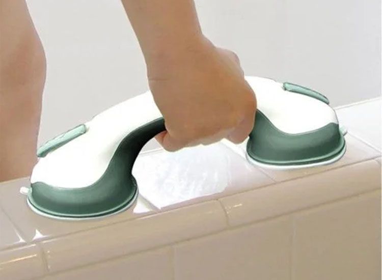 Benson zuignap - Handgreep badkamer - Verstelbaar - Wit