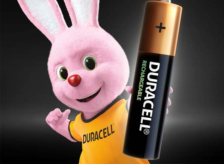 8 Duracell Rechargeable AAA 750mAh batterijen - oplaadbare batterijen