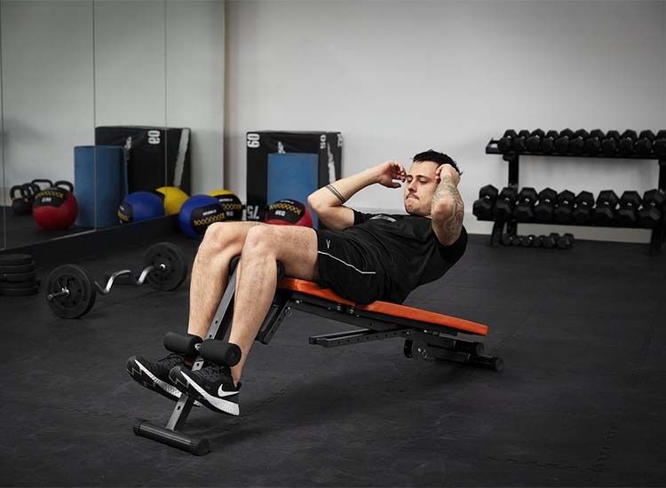 Rebblo Verstelbare Fitnessbank - Opvouwbare Halterbank - Trainingsbank